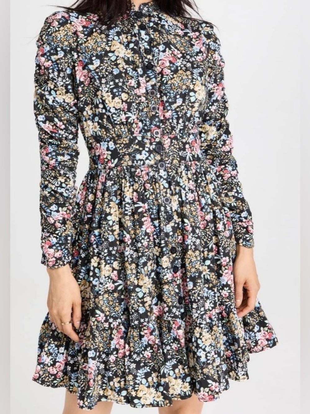 by TiMo Structured Cotton Mini Dress